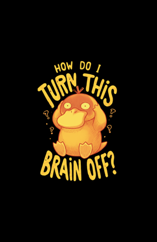 How do i turn this Brain Off