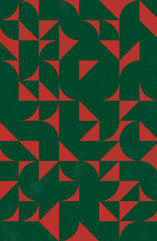Geométrico Natalino - Verde