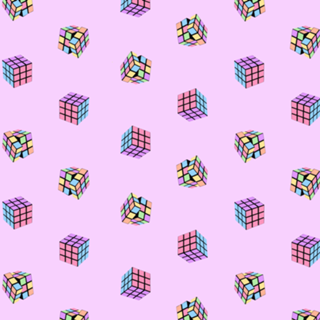 Cubo mágico pastel