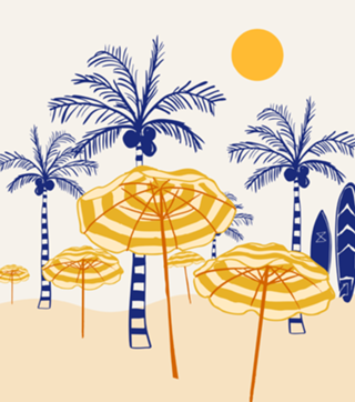 Vibes Retrô de Praia Amarela