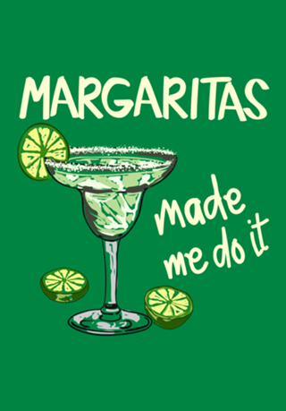 Margaritas Me Fizeram Fazer Vintage Cocktail
