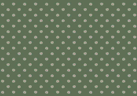 Floral Liberty Verde - Floral Poá