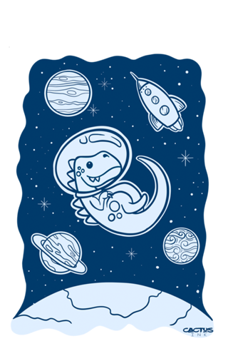 Dino espacial
