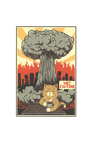 I'm Fine Cat