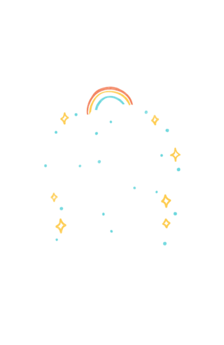 Be a Rainbow In The Clouds