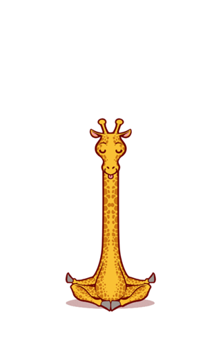 Giraffe Animals Meditation Zen Buddhism