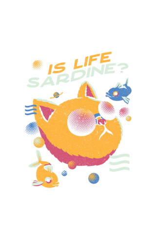 Vaporwave Cat