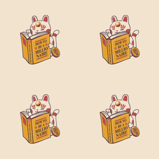 Maneki-Neko How to be a Millionaire Cat