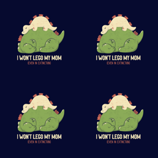 I Won't Let Go My Mom Mother's Day Dinosaur