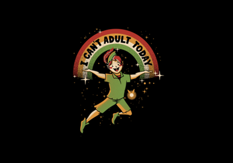 I Can't Adult Today Dark Tone