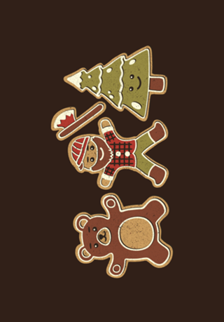 Gingerbread Forest Lumberjack