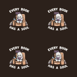 Every Book Has a Soul Reading Worm Book Ghost