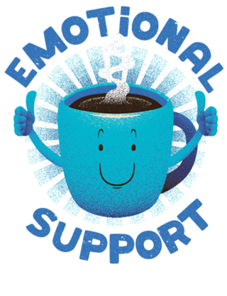 Emotional Support Coffee Light