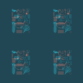 How To Do Ramen Recipe Japanese Minimalist Blue