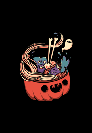 Monster Bowl Halloween Pumpkin