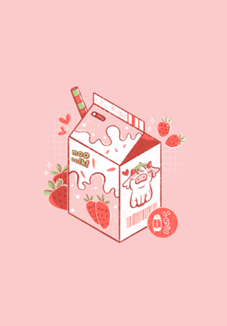 Strawberry Mooolk