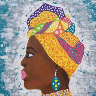 Negra com Turbante