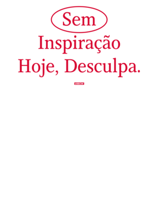 Sem inspiração