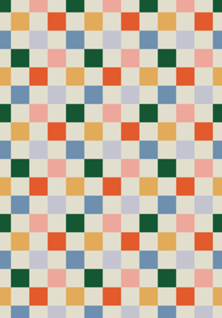 Checkerboard pattern RAINBOW