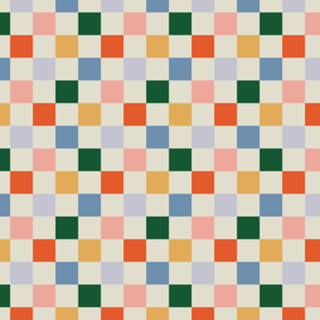 Checkerboard pattern RAINBOW