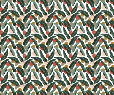 Modern banana leaf