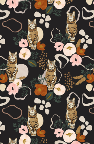 Flowery wild cats II