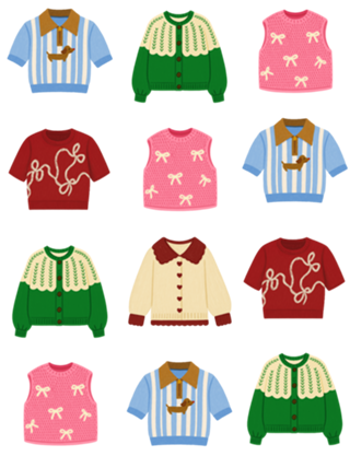 Muitas blusas de lã