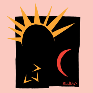 Sol lua estrela