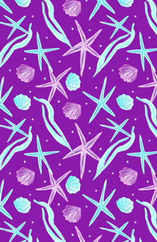 Sea Life (roxo)