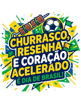 Churrasco, resenha e coração acelerado!