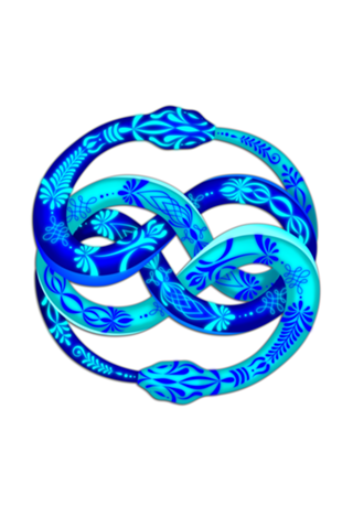 Ouroboros azul