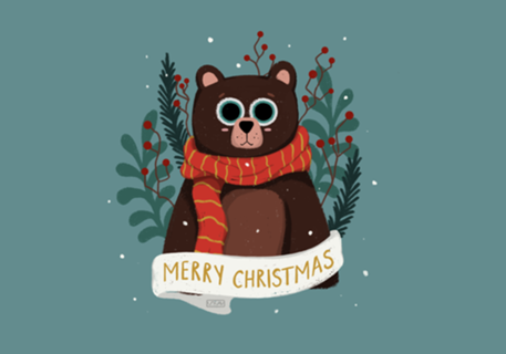 Christmas bear