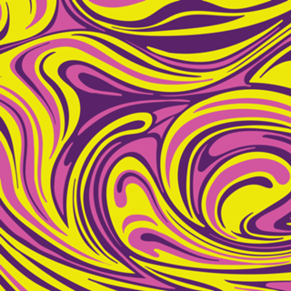 Fluido Amarelo e Roxo