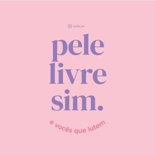 Pele livre sim