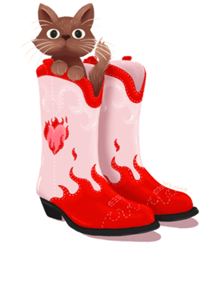 Gato na bota