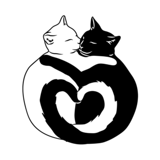 Gatos de coração