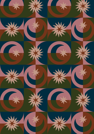 Retro Cosmic Shapes