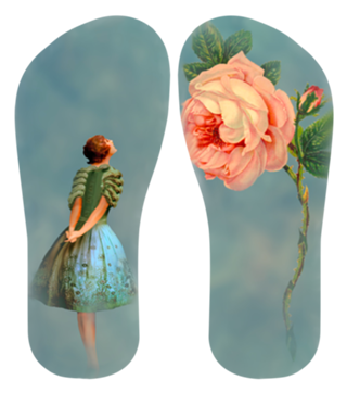 O jardim das rosas gigantes