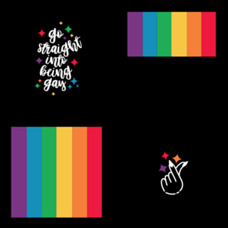 Be Gay! (Black)