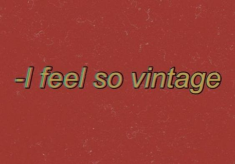 Feeling vintage