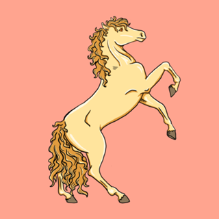 Cavalo de ouro