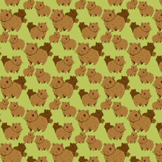 Capivara - Coleção Fauna Fofa