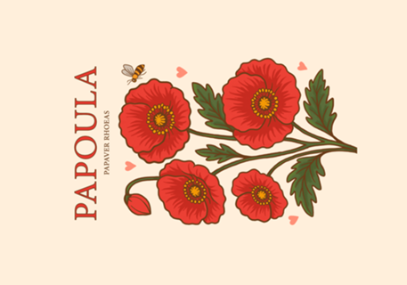 Papoula - Coleção Flora