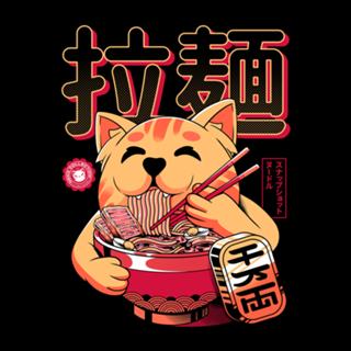Neko Ramen Black
