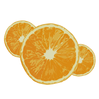 Estampa Laranja