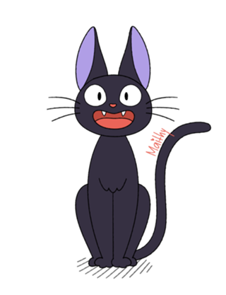Jiji (Ghibli fanart)