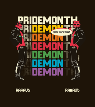 PriDEMONth Ton Of Finland parody black