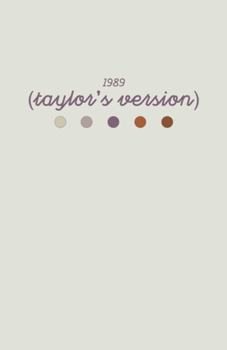1989 taylor's version
