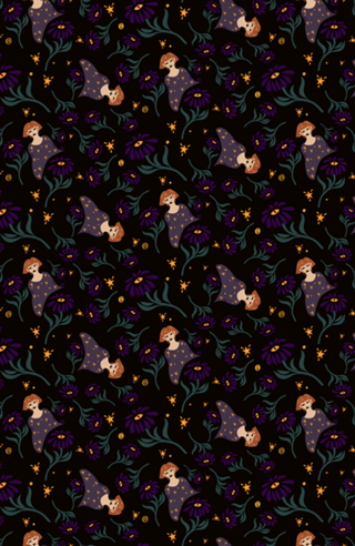 Spooky girl flower