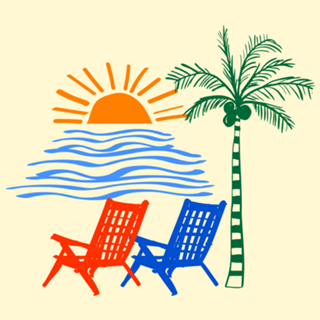 Vibes de Verão na Praia Estética Escapada Costeira